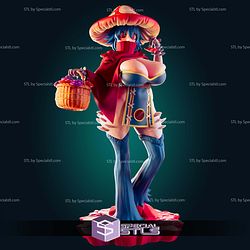 Red Mushroom Girl Monster Girl STL Files