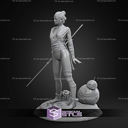 Rey Skywalker Various 1 6 STL Files