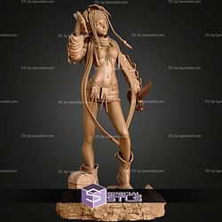 Rikku Final Fantasy 200mm STL Files