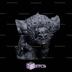 Sabrethooth Angry Bust STL Files