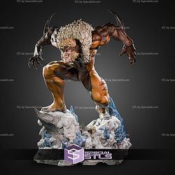 Sabrethooth Angry 330mm STL Files