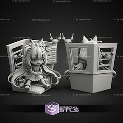 Sameko Saba Vtuber Chibi STL Files