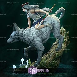 San Princess Mononoke 356mm STL Files