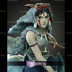 San Princess Mononoke 356mm STL Files