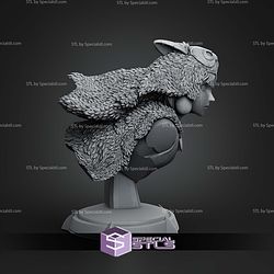 San Princess Mononoke Bust 120mm STL Files