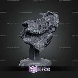 San Princess Mononoke Bust 120mm STL Files