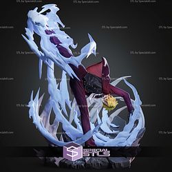 Sanji One Piece Smoke Kick 256mm STL Files