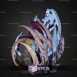Sanji One Piece Smoke Kick 256mm STL Files