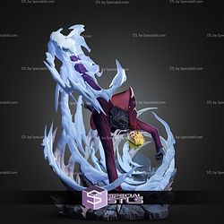 Sanji One Piece Smoke Kick 256mm STL Files