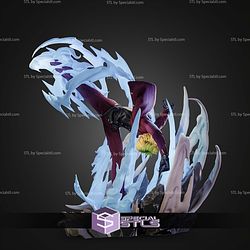 Sanji One Piece Smoke Kick 256mm STL Files