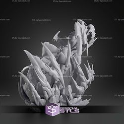 Sanji One Piece Smoke Kick 256mm STL Files