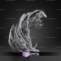 Sanji One Piece Smoke Kick 256mm STL Files