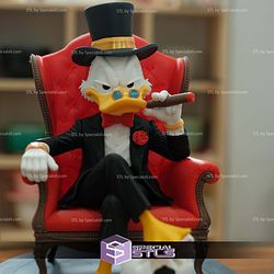 Scrooge McDuck The Drip McDuck No Ams STL Files