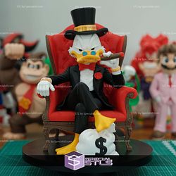 Scrooge McDuck The Drip McDuck No Ams STL Files
