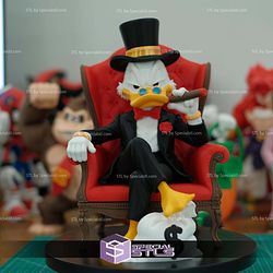 Scrooge McDuck The Drip McDuck No Ams STL Files