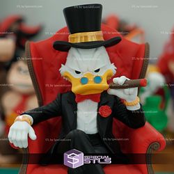 Scrooge McDuck The Drip McDuck No Ams STL Files