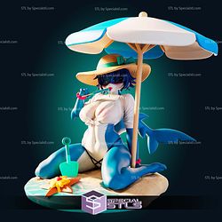 Shark Girl Monster Girl STL Files