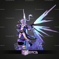 SilverWolf Lv999 Honkai Star Rail 317mm STL Files
