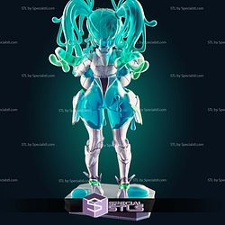 Slime Bot Mecha Girl STL Files