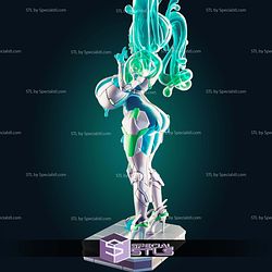 Slime Bot Mecha Girl STL Files