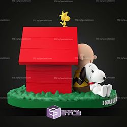 Snoopy And Charly Brown Diorama Version STL Files