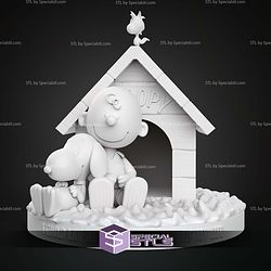 Snoopy And Charly Brown Diorama Version STL Files