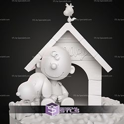 Snoopy And Charly Brown Diorama Version STL Files