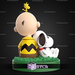 Snoopy And Charly Brown STL Files