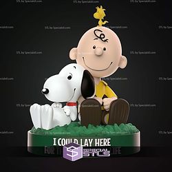 Snoopy And Charly Brown STL Files
