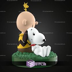Snoopy And Charly Brown STL Files