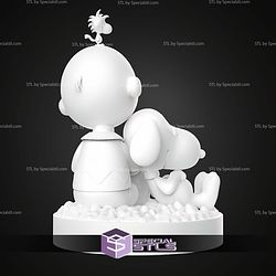 Snoopy And Charly Brown STL Files