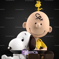 Snoopy And Charly Brown STL Files