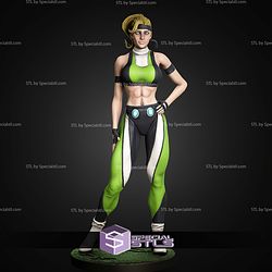Sonya Blade Stand Pose Mortal Kombat STL Files