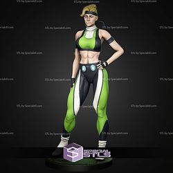 Sonya Blade Stand Pose Mortal Kombat STL Files