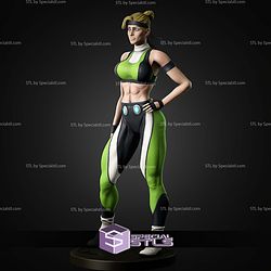Sonya Blade Stand Pose Mortal Kombat STL Files