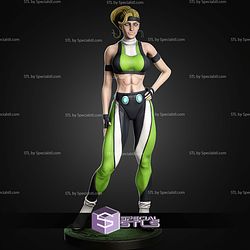 Sonya Blade Stand Pose Mortal Kombat STL Files