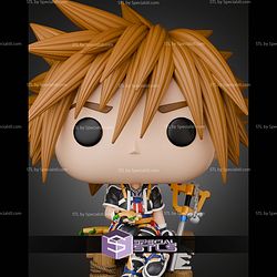 Sora Kingdom Hearts Funko STL Files