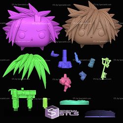 Sora Kingdom Hearts Funko STL Files