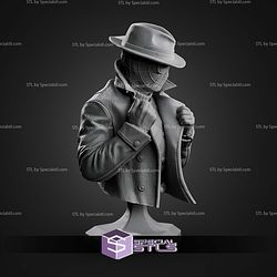 Spider Noir Street Bust 101mm STL Files