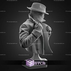 Spider Noir Street Bust 101mm STL Files
