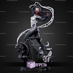 Spider Silk Action Pose STL Files