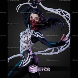 Spider Silk Action Pose STL Files