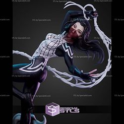 Spider Silk Action Pose STL Files