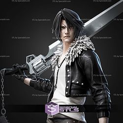 Squall Leonhart Final Fantasy 1 6 STL Files