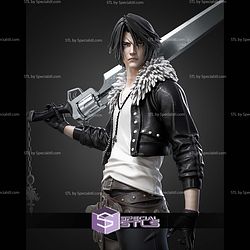 Squall Leonhart Final Fantasy 1 6 STL Files