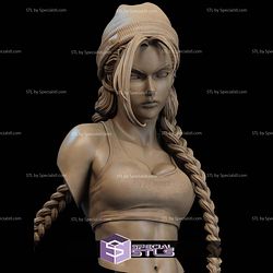 StreetWear Cammy Bust STL Files