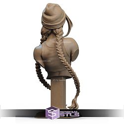 StreetWear Cammy Bust STL Files