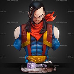 Super Android 17 GT Bust STL Files