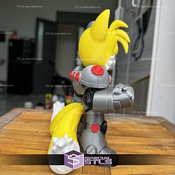 Super Basic STL Cyborg Tails No AMS
