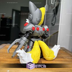 Super Basic STL Cyborg Tails No AMS
